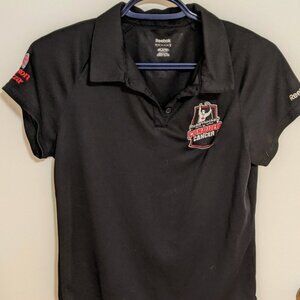 Womens Medium Reebok Performance Polo Golf Shirt